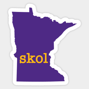 Minnesota Vikings Skol Sticker